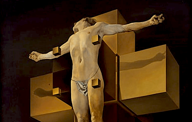 sacrificada crusifixión